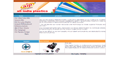 Desktop Screenshot of allindiaplastics.com